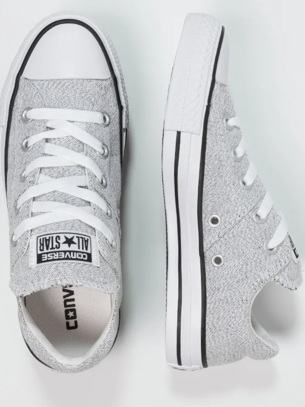 Converse Chuck Taylor All Star Madison Gray Low Top Sneakers Women's Size 8